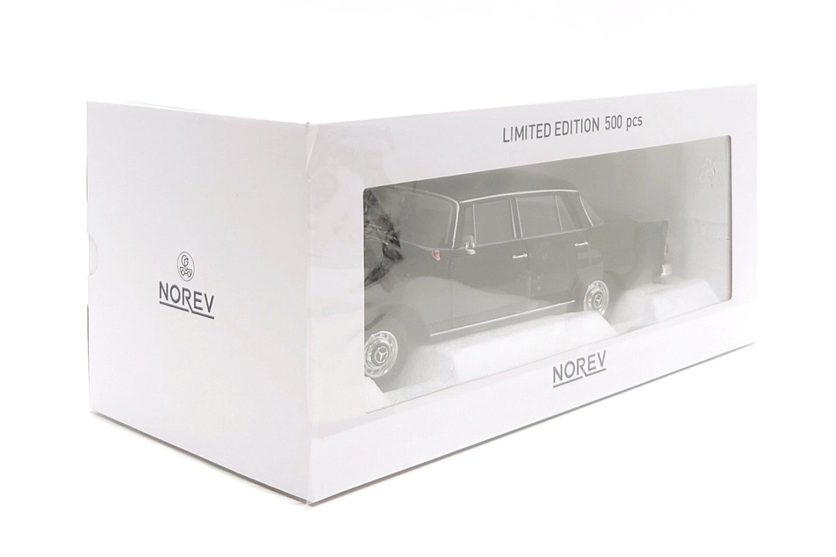 Norev 1:18 1964 Mercedes-Benz 190D (W110) in Black | eBay