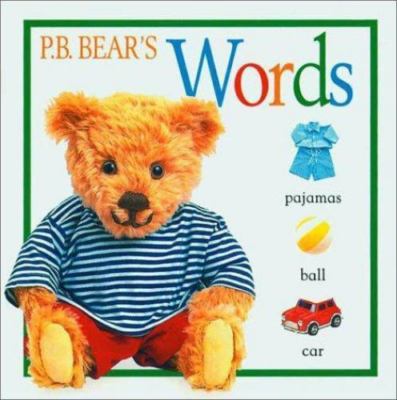 P.B. Bear Board Book: Words by DK