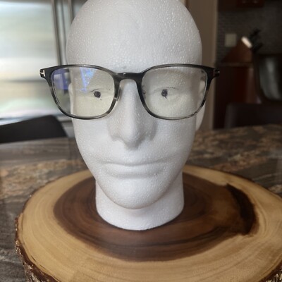 Tom Ford FT5925 D B 020 Plastic Grey Other 52 mm Men's Eyeglasses