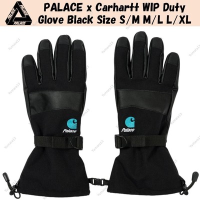 PALACE CARHARTT WIP DUTY GLOVE BLACK XL