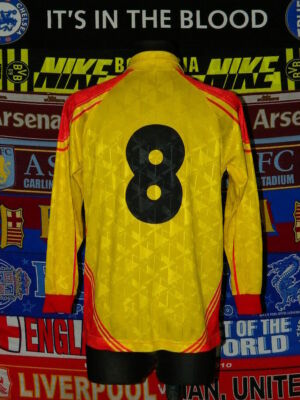 4/5 Castel Di Sangro Calcio adults L #8 ultra rare football shirt