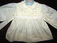 Vintage Baby Girls Polly Flinders Dress 056