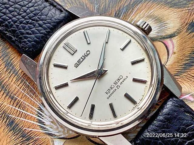 Seiko King Seiko 44-9990 Vintage Overhaul 25 Jewels Manual Winding Mens  Watch