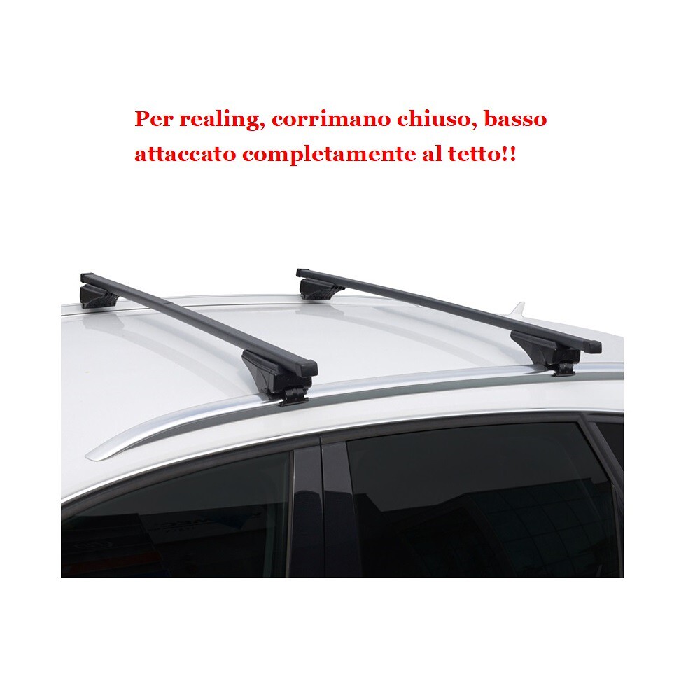 PER VOLKSWAGEN Golf Sportsvan MPV anno 2014 Rail aperti BARRE PORTATUTTO PORTAB - 2