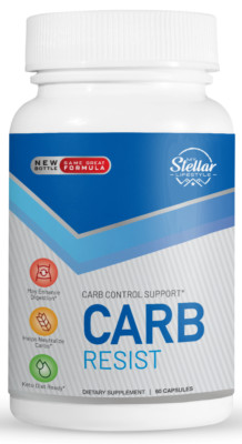 Carb Resist, low carb support and keto friendly-60 Capsules