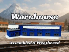 Assemb & Weather Warehouse -  Model Railroad  T, Z, N, HO, S, O Scales