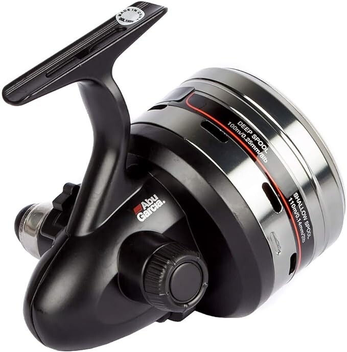 Abu Garcia 507 MKII Closed Face Fishing Reel - Black/Silver
