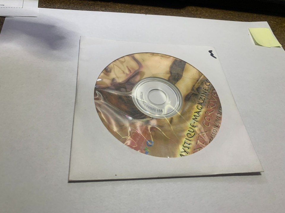 Mystique Magazine NUDE Collector Video CD Katia Corriveau 2000 video CD