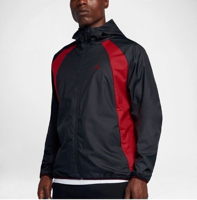 jordan windbreaker red