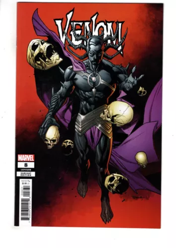 VENOM #8 (2022) - GRADE NM -  LIMITED 1:25 RETAILER INCENTIVE SEGOVIA VARIANT!