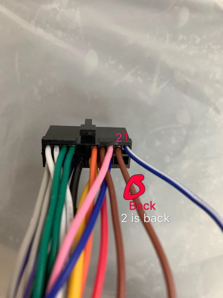 Parking Camera Wide 170° Waterproof Night Vision Car Rear View Reverse Backup - Image 4 of 4