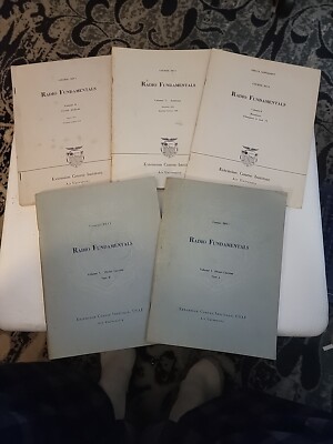 Radio Fundamentals Course 3011. USAF Volumes 1a, 1b, 6, 7, 8
