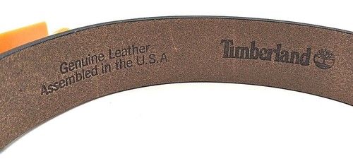 Timberland Uomo B75453737P Abito in Vera Pelle o Cintura Casual - Marrone - Foto 4 di 6
