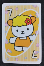 Hello Kitty Uno Card Yellow 7