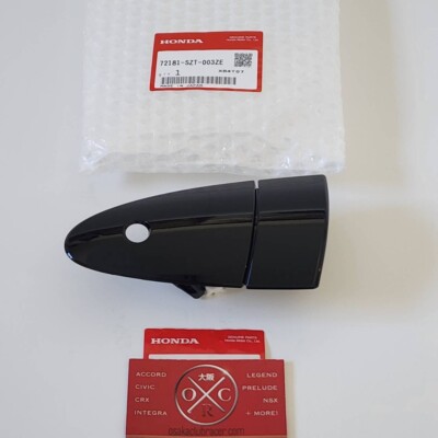 New OEM 11-15 Honda CR-Z Exterior Door Handle LEFT Crystal Black