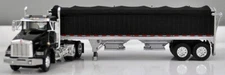 DCP / FIRST GEAR 1/64 SCALE T-800 KENWORTH DAY CAB WITH WILSON 34' GRAIN TRAILER