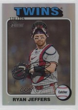 2024 Topps Heritage High Number Chrome Silver Border /225 Ryan Jeffers #635 1c7f