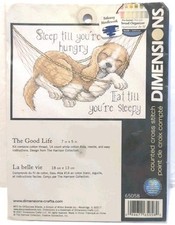 Dimensions The Good Life Mini Counted Cross Stitch Kit-7"X5" 14 Count - READ