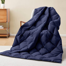   Down Throw Blankets for Couch, Lightweight Down Throw for Indoor and Outdoor,