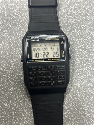 CASIO DBC-62 ブラック デジタル腕時計 Casio DBC-62] ついに子供の頃からの憧れの時計を買った！ : r/Watches