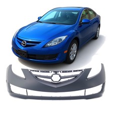 Bumper Cover Fascia Direct Fit For 2009-2013 Mazda 6 09-13 Front Primed Bumper Cover Fascia Direct Fit For 2009-2013 Mazda 6 09-13 Front Primed