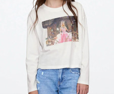 Gap X Wicked Girl's Graphic T- Shirt tee Kids Size XXL 16 18 NWT Glinda Pink