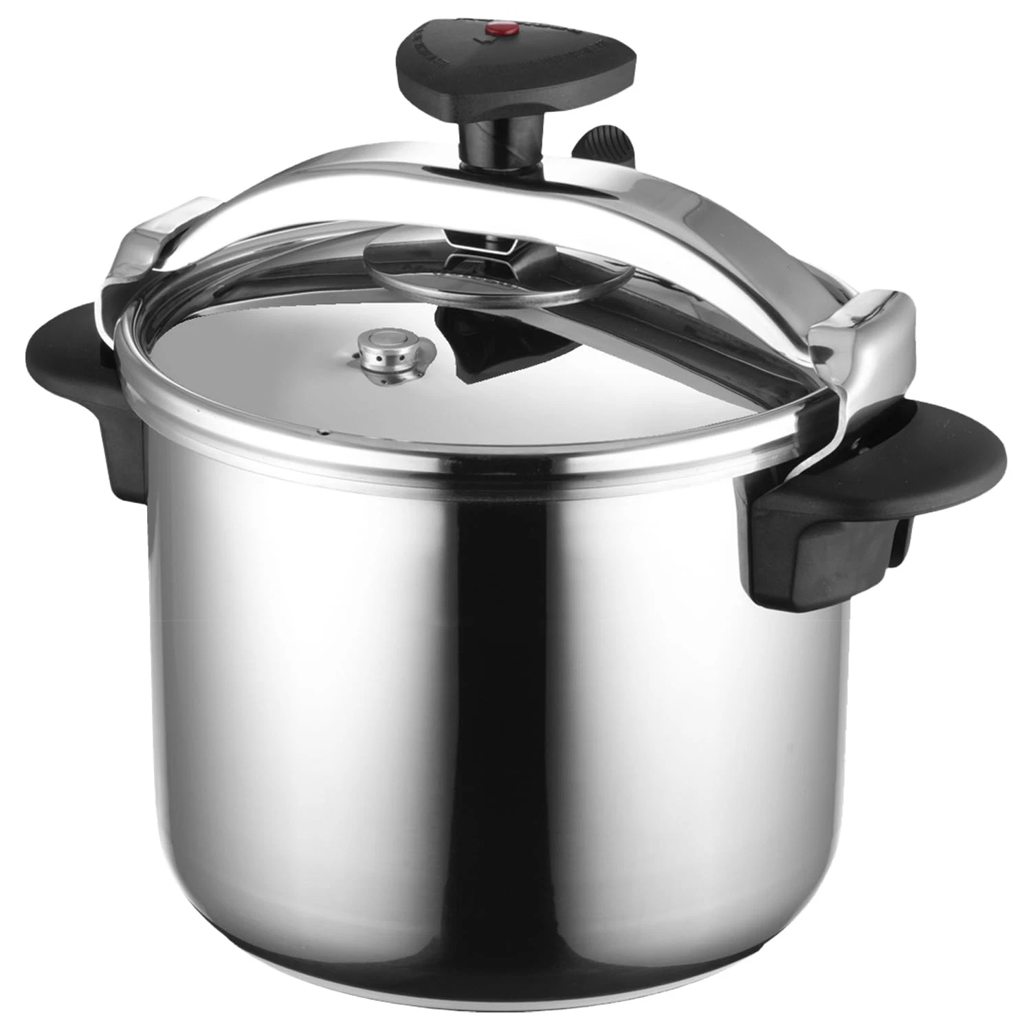 Kitchen 8.4 Quart Stainless Steel Pressure Cooker For All Cooktops Induction ...