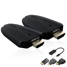 4K Wireless HDMI Transmitter and Receiver, 500 FT/150M Range, Plug and Play 2...