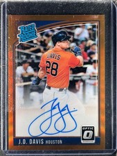 Davis, J.D. - 2020 Donruss Optic - Autograph 