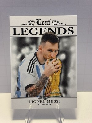 Lionel Messi GOLAZO * 2024 Leaf ''Special Release''  #LA-08 Soccer Card