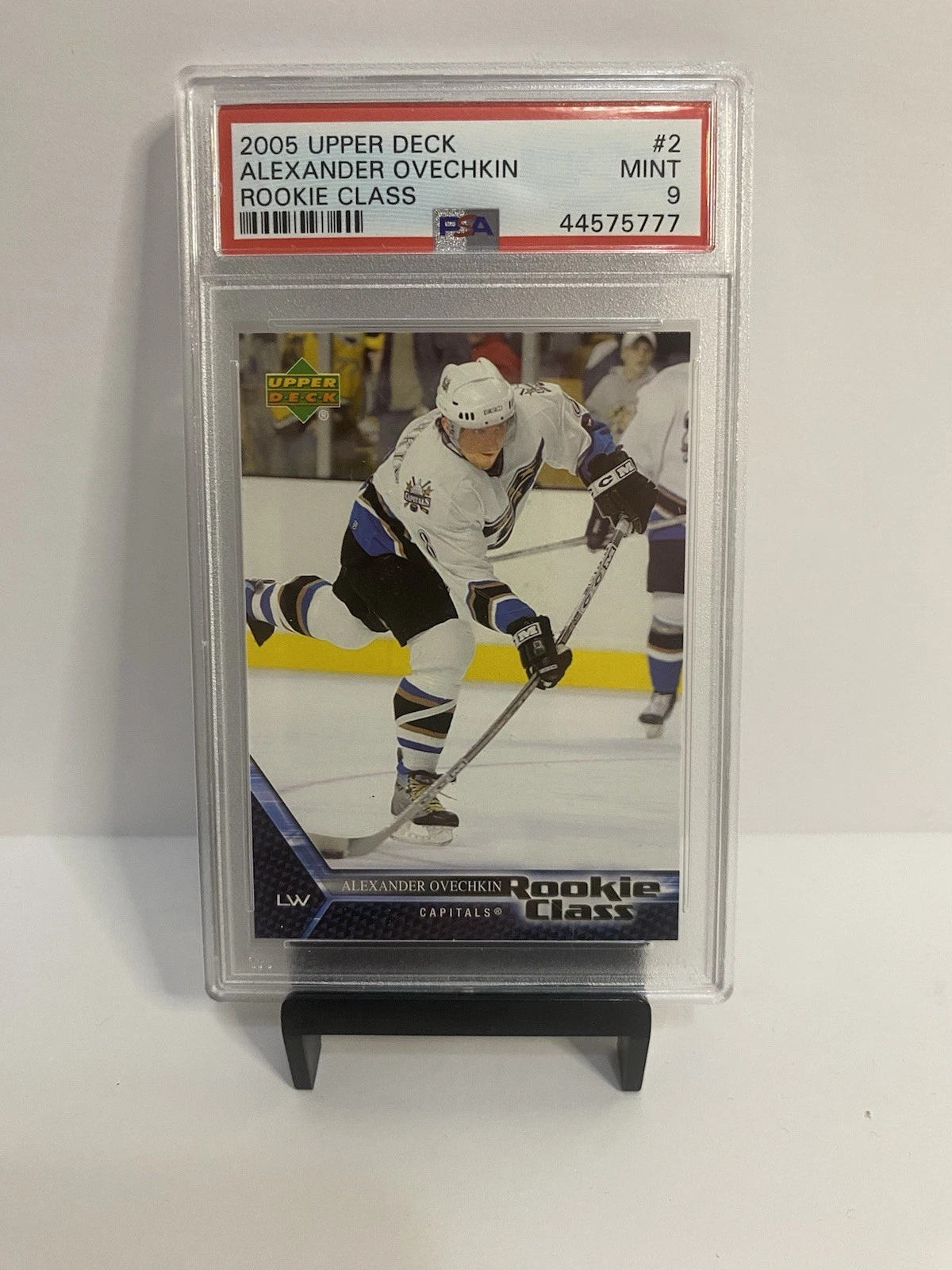 Deal for 2005 UPPER DECK RC CLASS #2 ALEXANDER OVECHKIN ROOKIE RC PSA 9