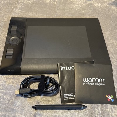Wacom Intuos 4 PTK-640 Tablet Drawing Graphic Medium Tablet + USB Cable + Pen