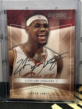 2004-05 SkyBox Autographics 5 LeBron James Silver Signature Mint Sealed Cavs