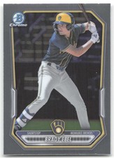 Brady Ebel 2026 Bowman Chrome Prospects Milwaukee Brewers