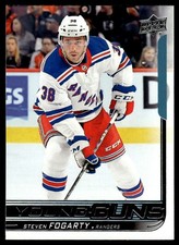 2018-19 Upper Deck Young Guns Steven Fogarty Rookie New York Rangers #478
