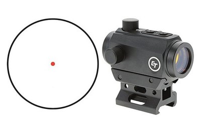 Crimson Trace CTS-25 Compact 4 MOA Red Dot Sight w/Riser - 01-02030 (FVS035382)