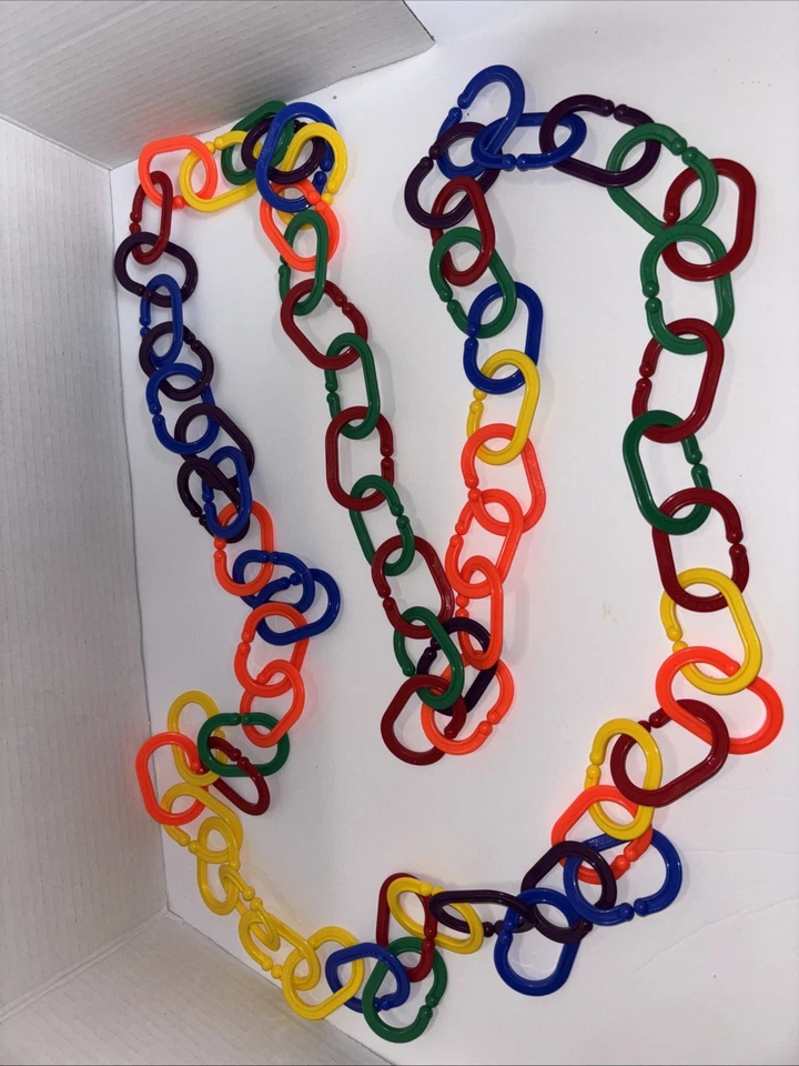 Discovery Toys Vintage Aprendizaje Boomerangs Lote De 69 Colores Brillantes Juguete Multiuso Foto 4 de 4