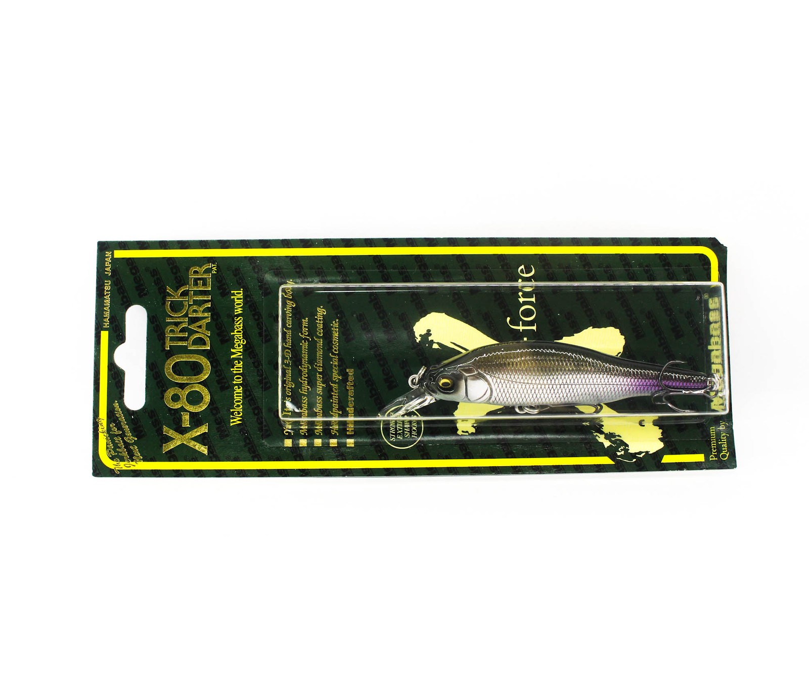 Megabass X-80 Trick Darter Suspend Lure M Ayu (9604)