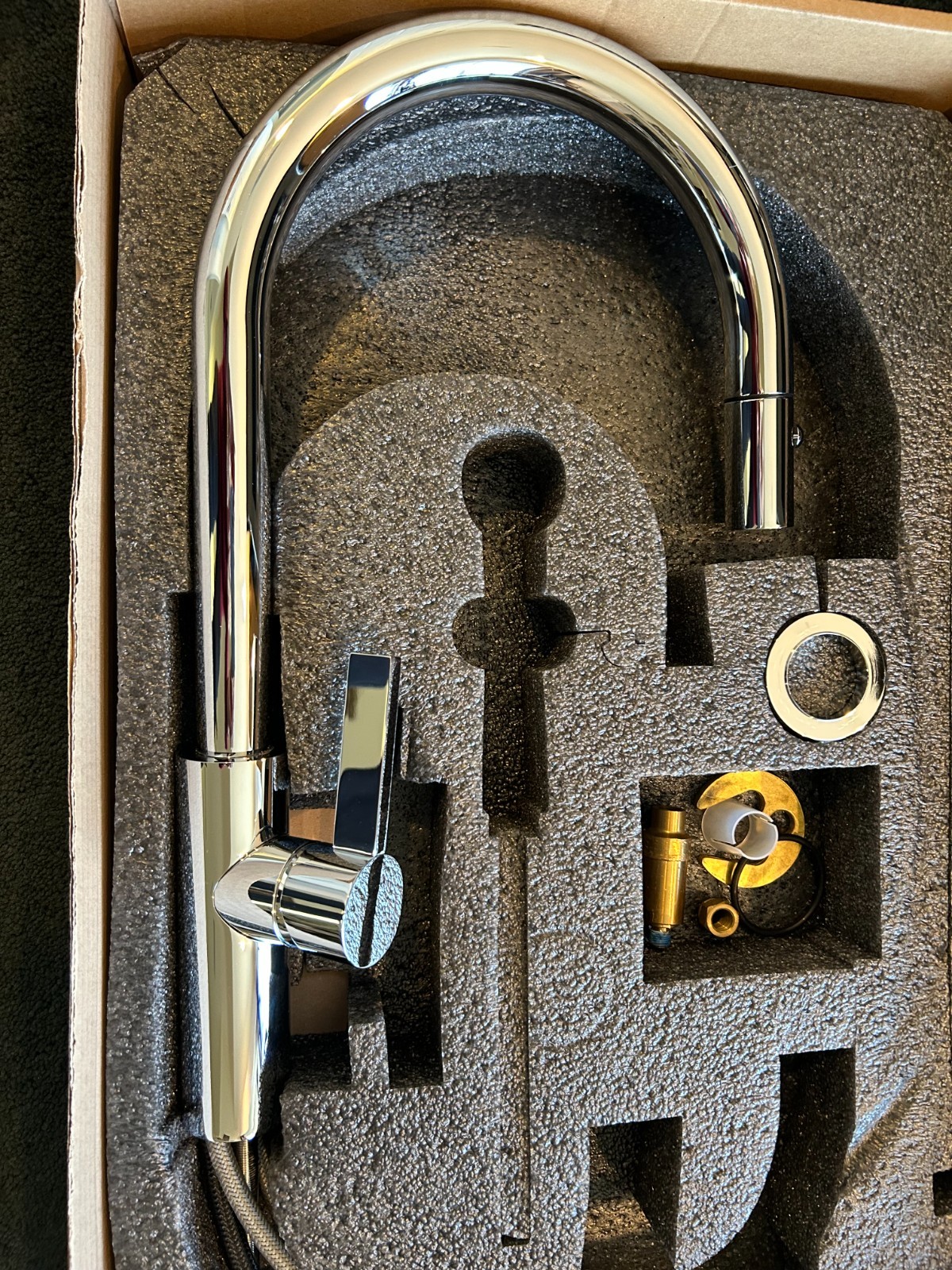 California Faucets Corsano Tall Polished Chrome Kitchen Faucet K51-100-KB-PC