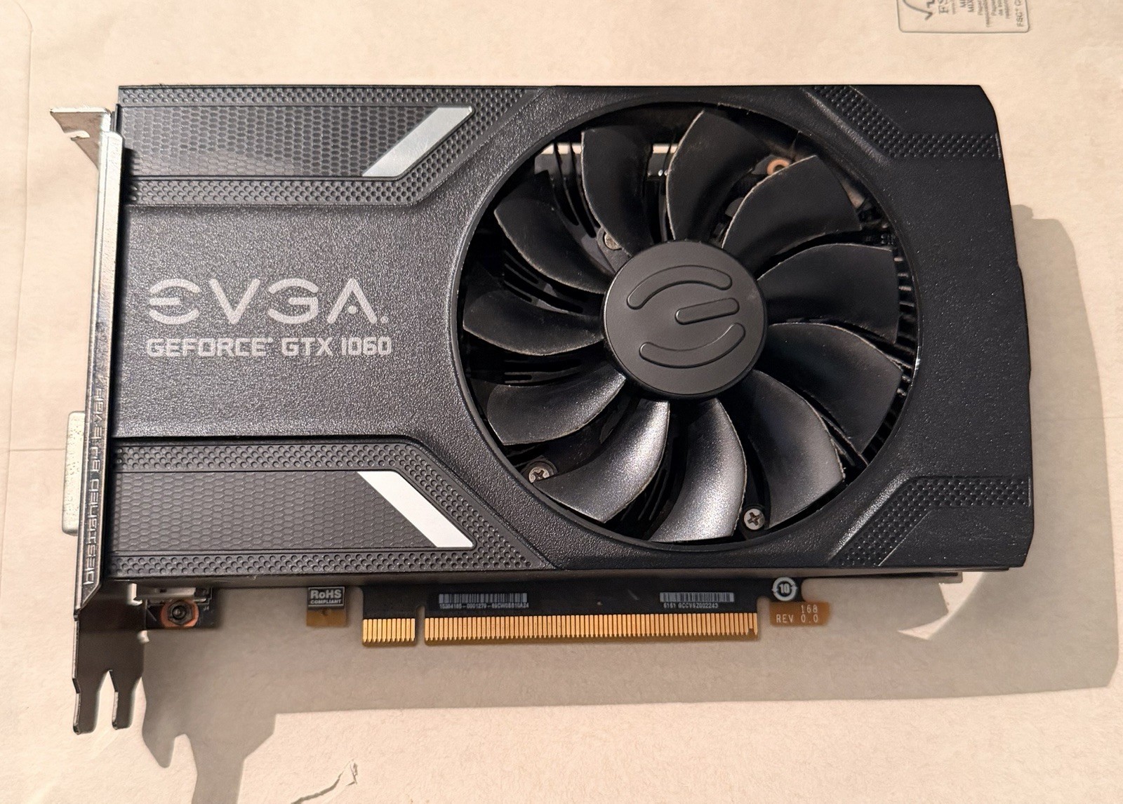 Evga Nvidia Geforce Gtx 1060 6Gb Gpu Graphics Card Gaming Gpu