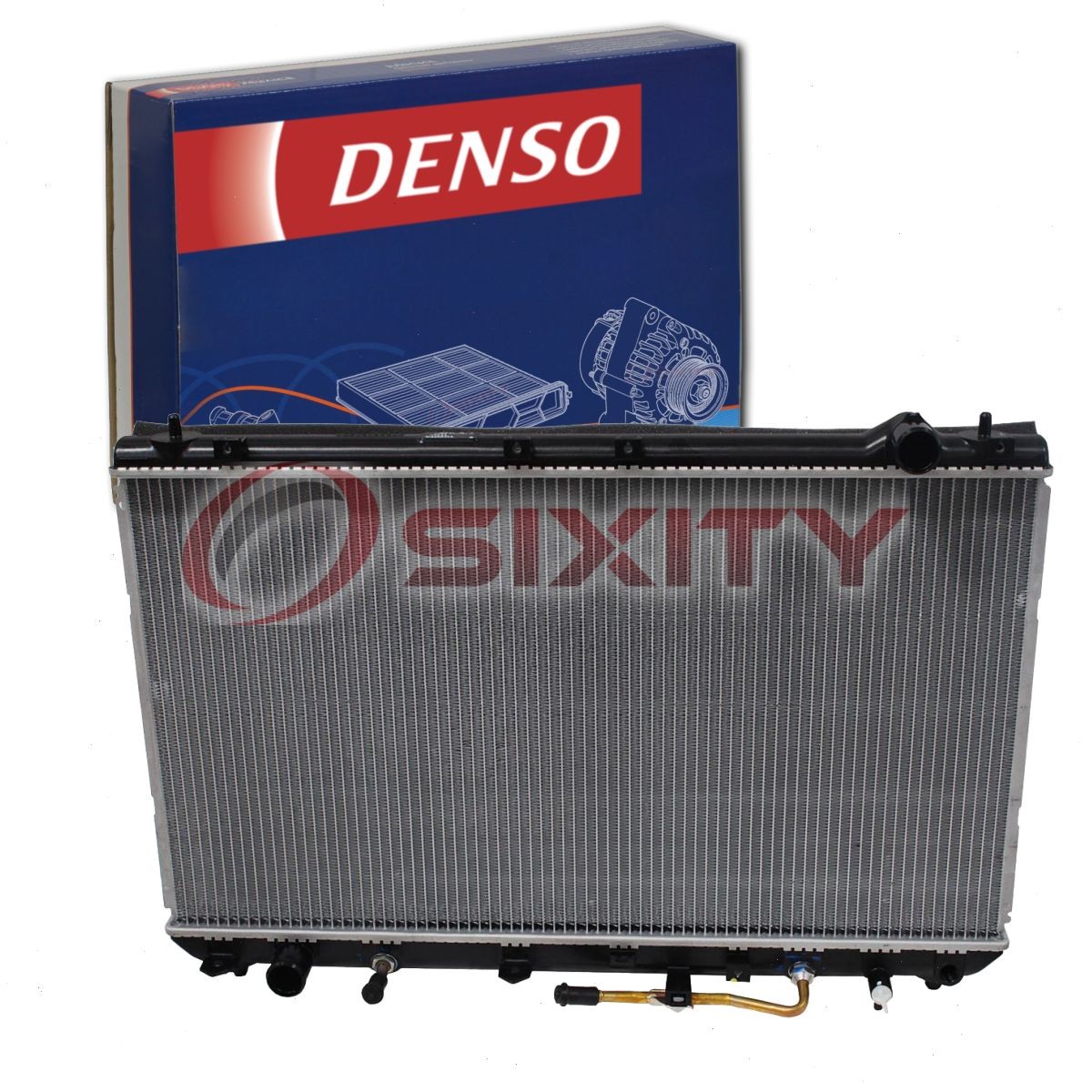 Denso Radiator for 2000-2003 Toyota Solara 3.0L V6 Cooler Cooling Antifreeze uz
