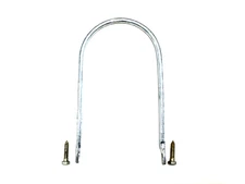 Split Rail Wood Fence Gate Hoop Latch