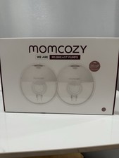 Momcozy M5 Wearable 2 Breast Pumps Momcozy 5ml Colostrum Collector read