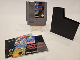 Super Mario Bros. 1 + Tetris + World Cup f&uuml;r NES mit Schuber & Anleitung