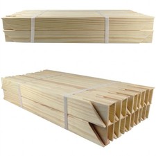 20x Keilrahmenleisten 20cm bis 100 cm Holzrahmen f&uuml;r Leinwand 20x35mm Kiefernhol