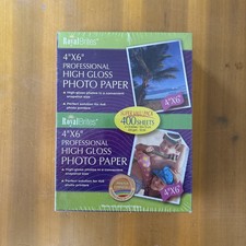 Royal Brites NEW 4" x 6" Professional High Gloss Photo Paper 400 Sheets SEALED