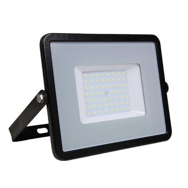 V-TAC 21406 Faro LED 50W Samsung Chip 3000K Nero IP65 - Offerta Online