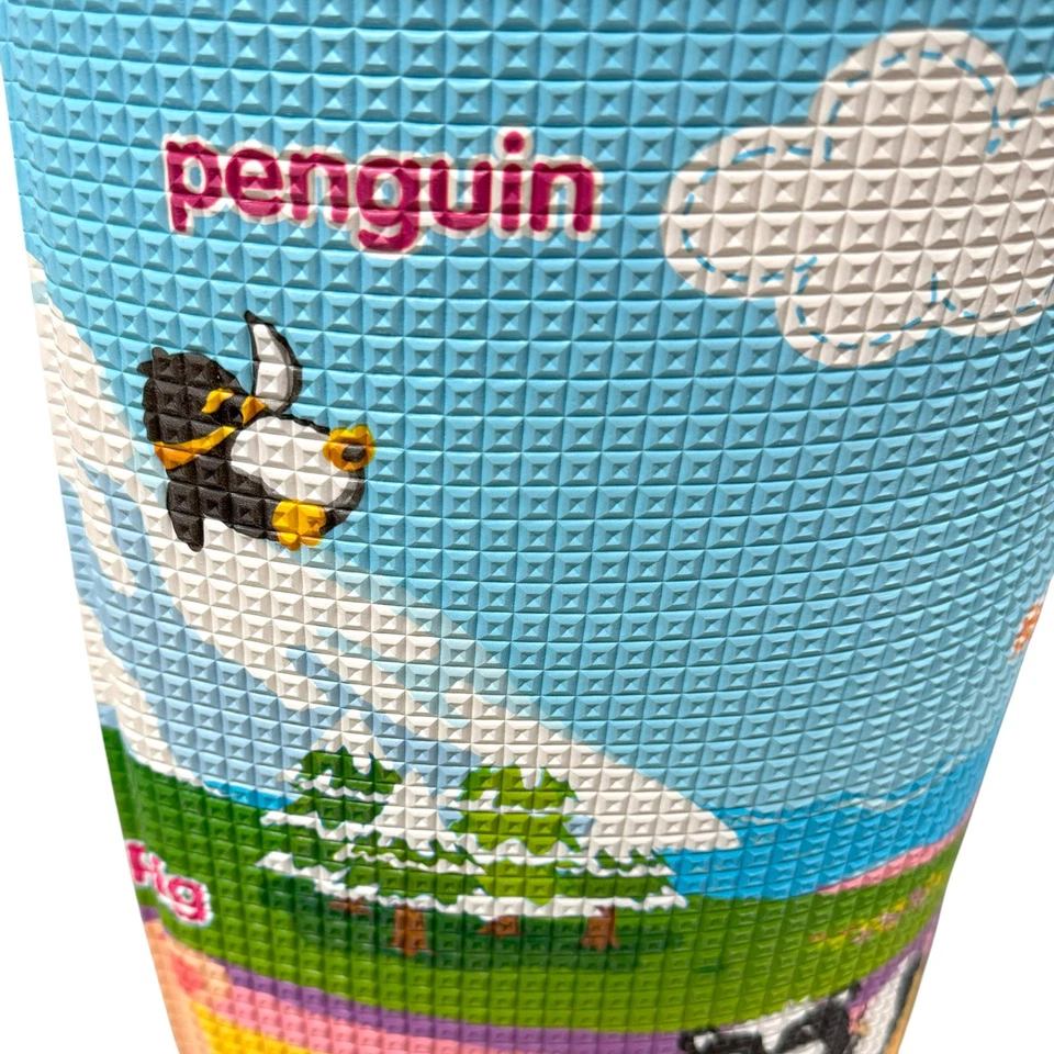 Pinko & Friend Alfombra de Juego Grande para el Cuidado del Bebé Reversible Enrollable Impermeable 82" x 55" Foto 4 de 4