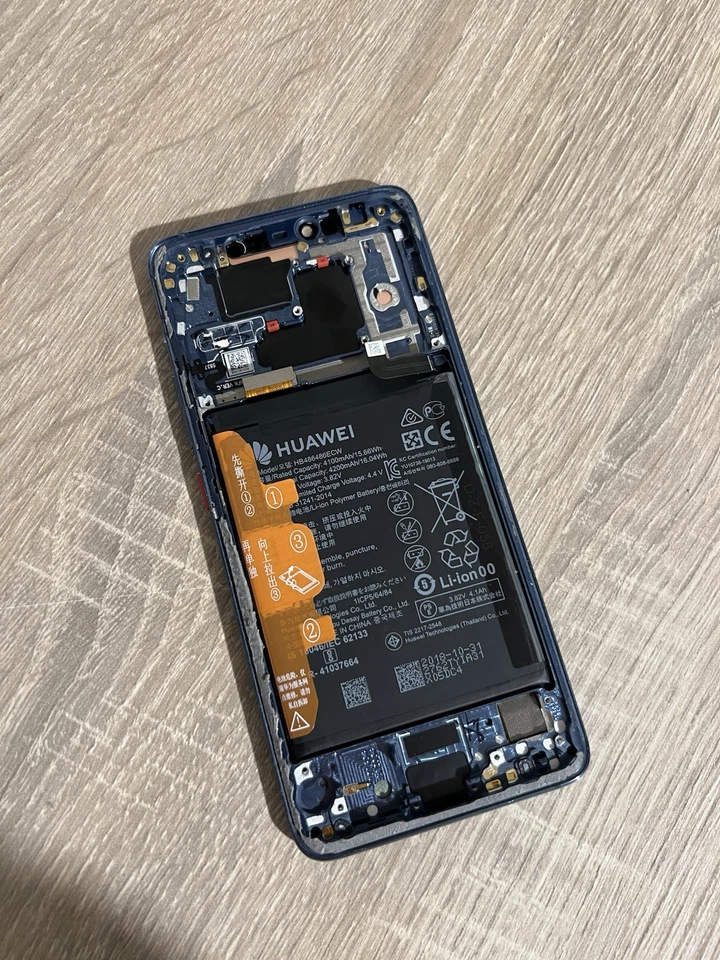 100% Original Huawei Mate 20 Pro Display + Rahmen + Akku OLED LCD Bildschirm - Bild 3 von 4