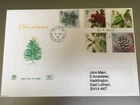 GB STAMPS LTD HAND NUMBERED 1/100 HOLY ISLAND CDS FIRST DAY COVER CHRISTMAS 2002